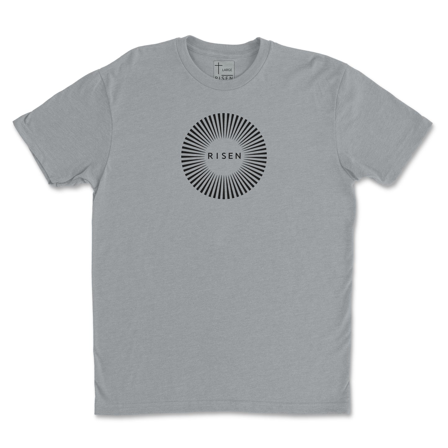 Full Circle Men’s Christian T-Shirt – RISEN Minimal Graphic Tee