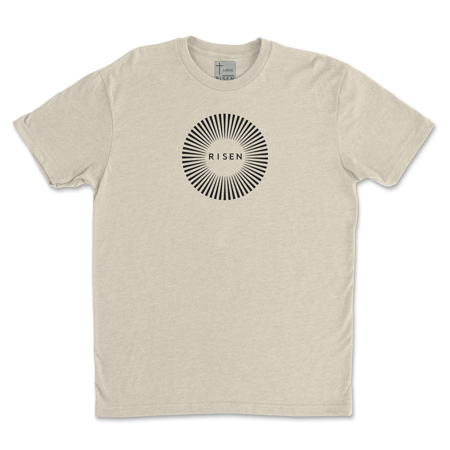 Full Circle Men’s Christian T-Shirt – RISEN Minimal Graphic Tee