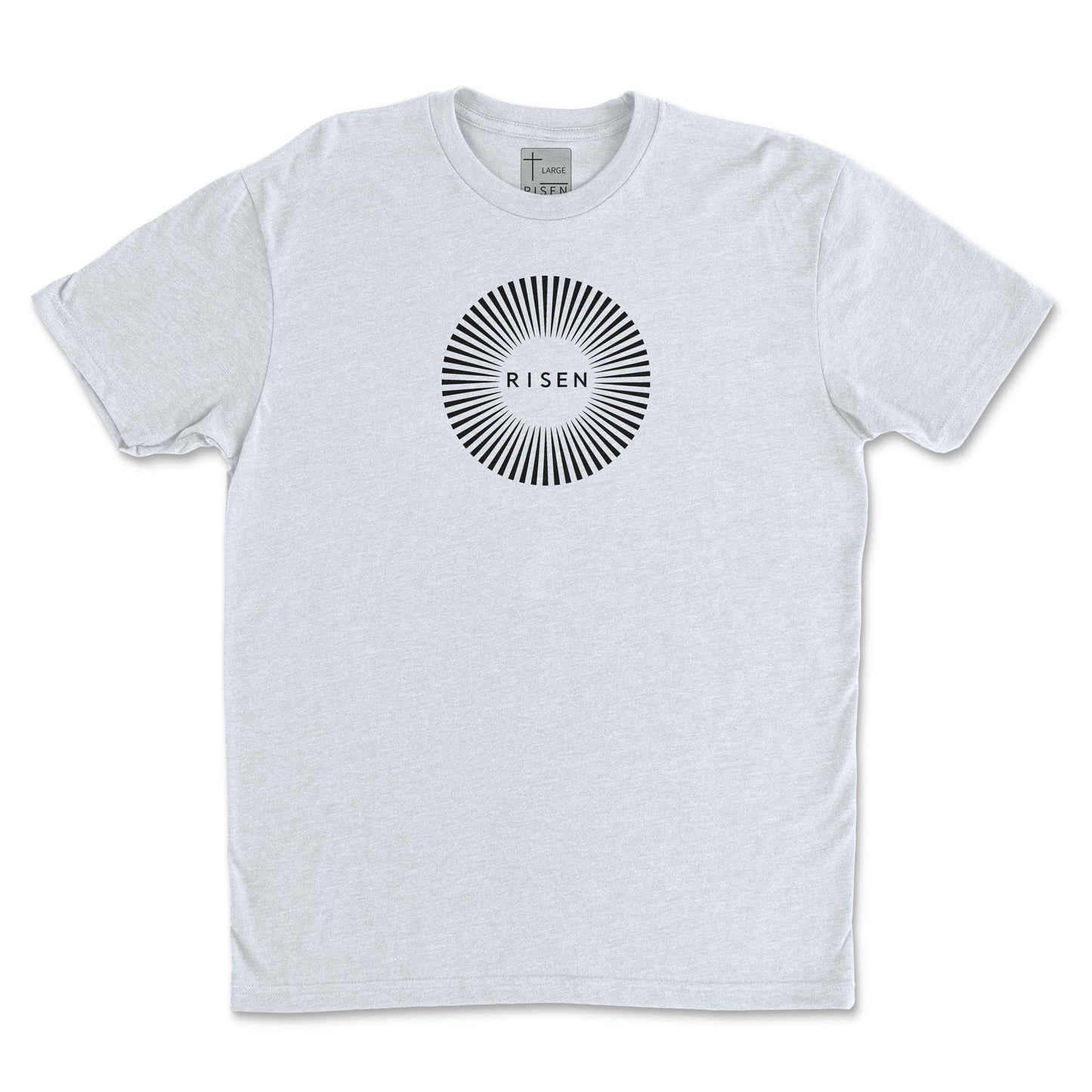 Full Circle Men’s Christian T-Shirt – RISEN Minimal Graphic Tee