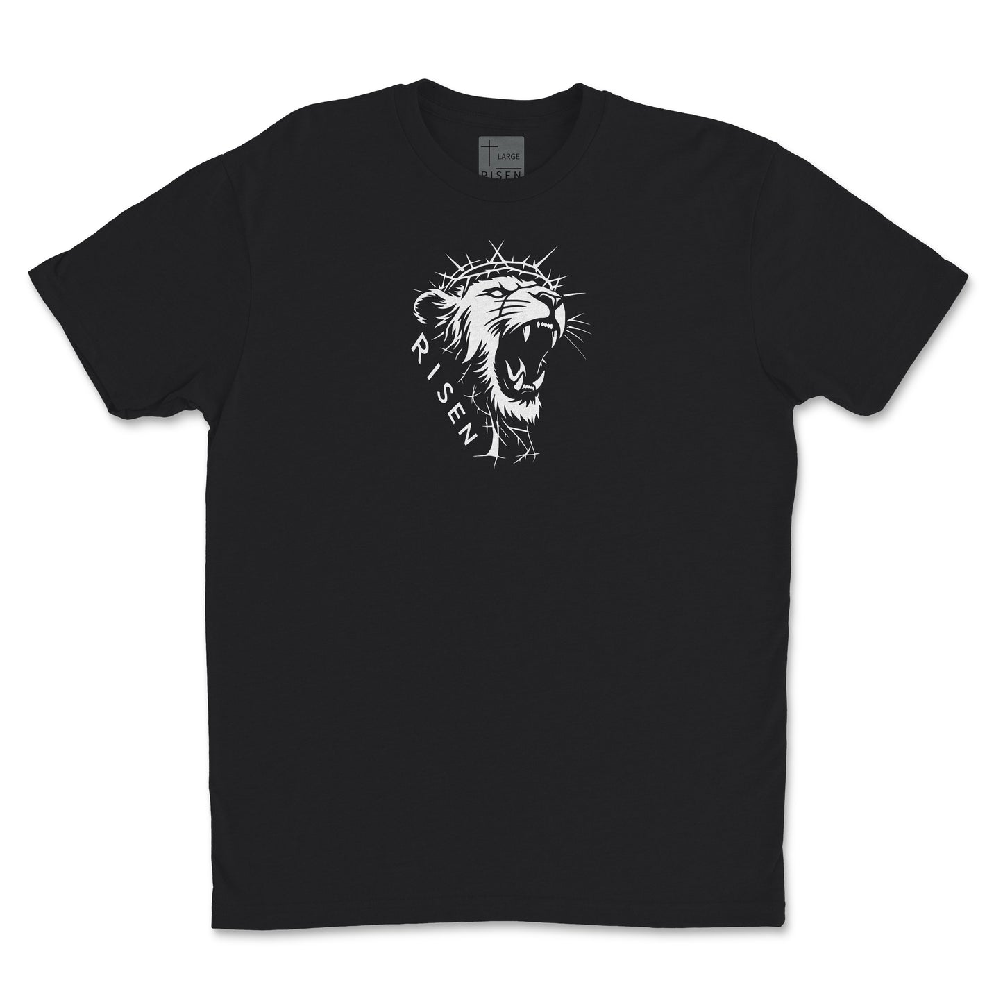 The Risen King Men’s Christian T-Shirt – RISEN Lion Graphic Tee
