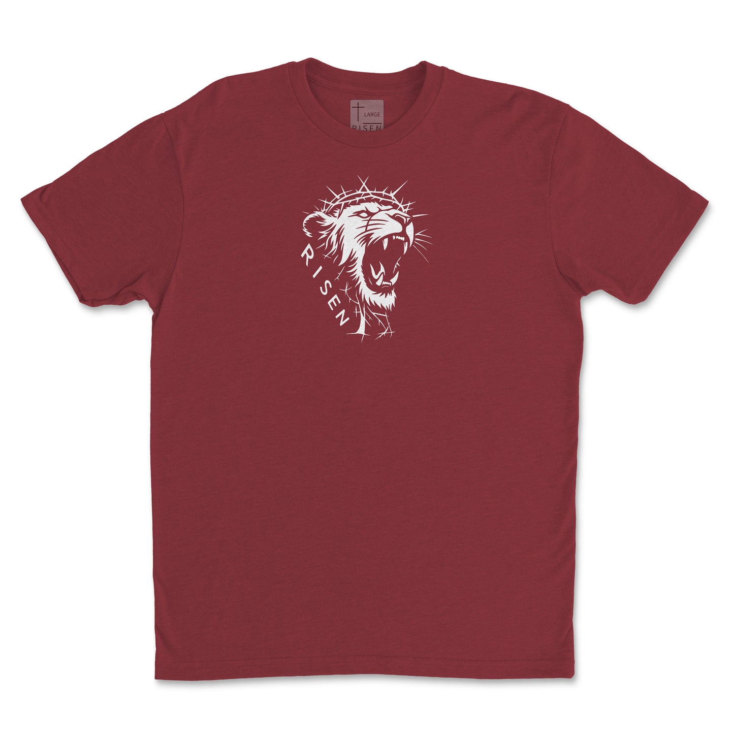 The Risen King Men’s Christian T-Shirt – RISEN Lion Graphic Tee