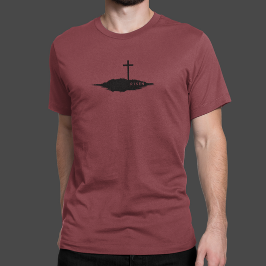 Unmoved Men’s Christian T-Shirt – Premium Sueded T-Shirt
