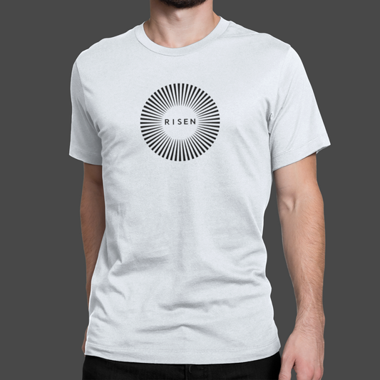 Full Circle Men’s Christian T-Shirt – RISEN Minimal Graphic Tee