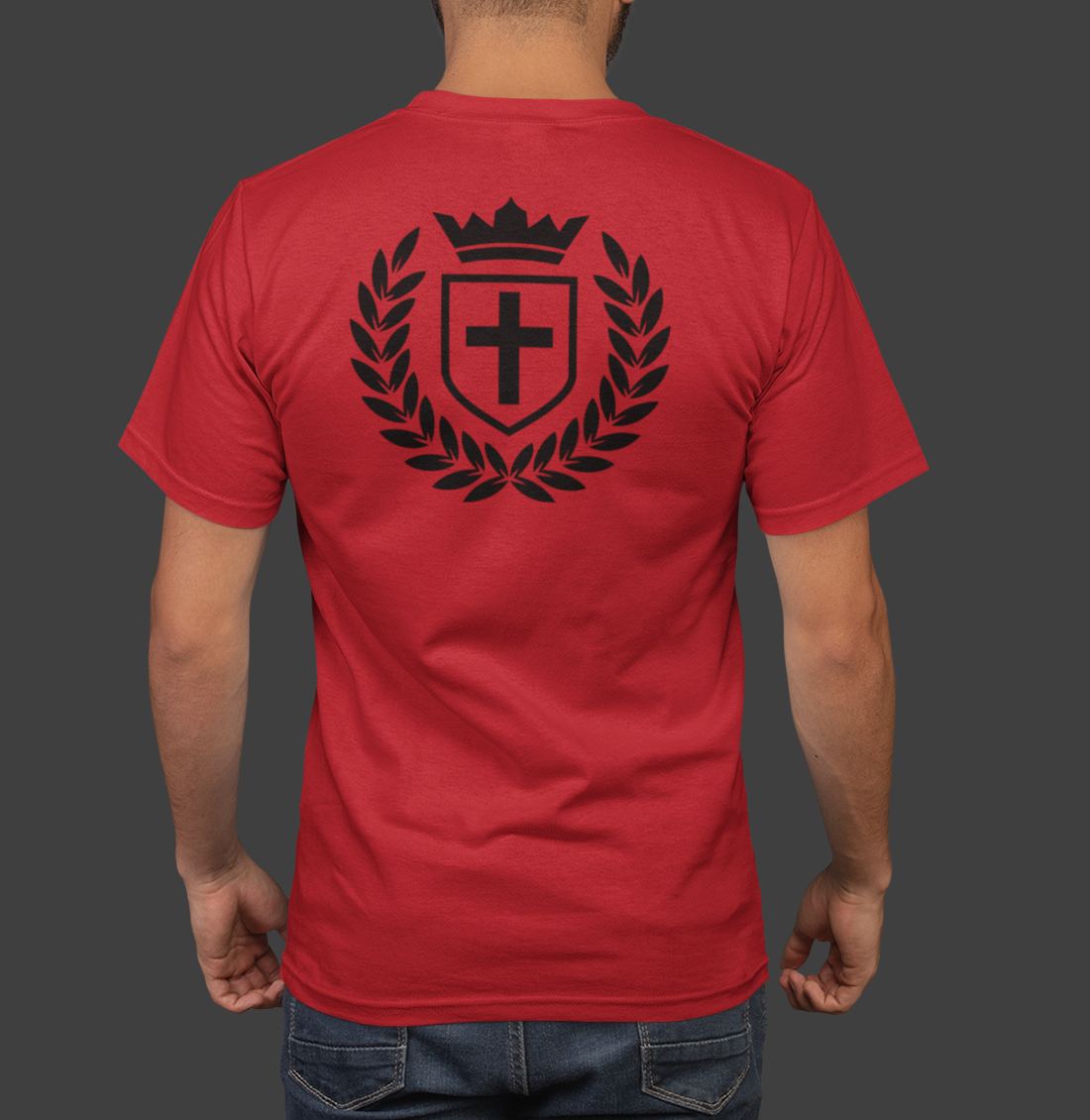 Kingdom Crest - Premium Sueded Men's Shirt